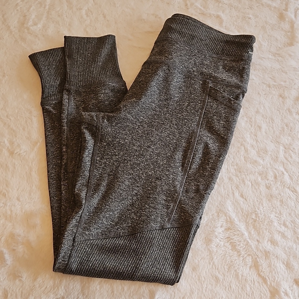 RBX Gray Leggings Small Drawstring Pockets - Picture 5 of 16